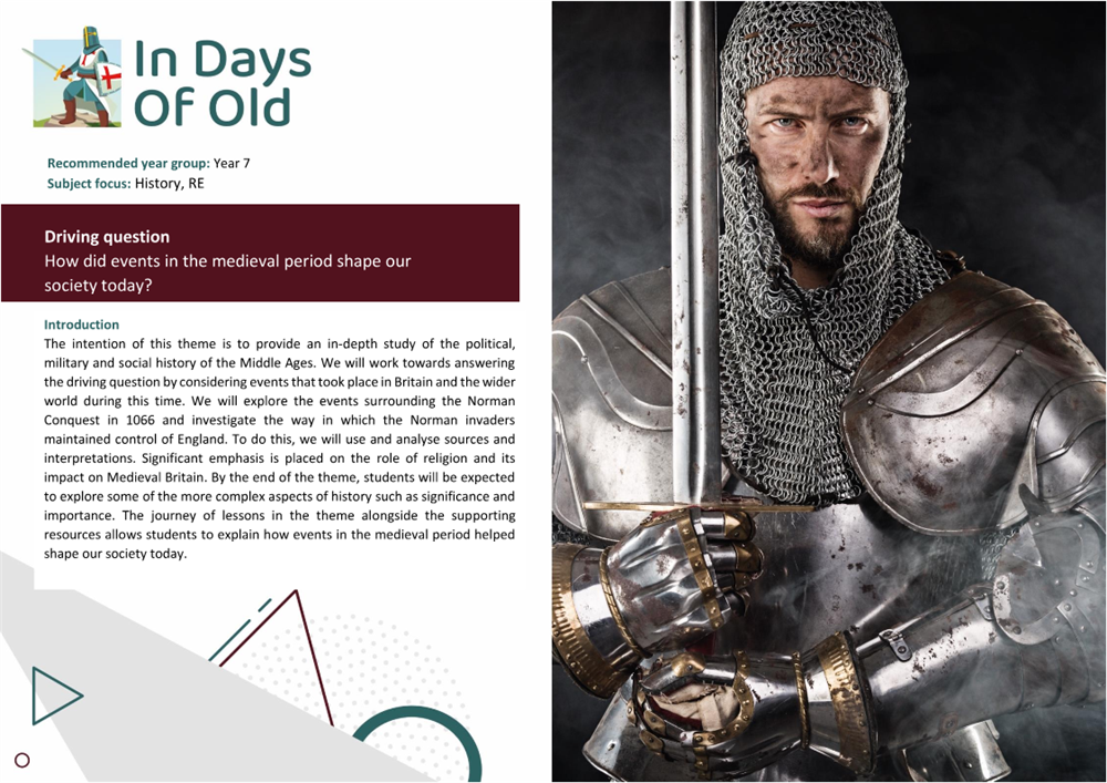 In Days of Old: theme overview | eduu.school